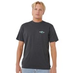 Tricou cu Mânecă Scurtă Bărbați Rip Curl Legacy Tee Negru