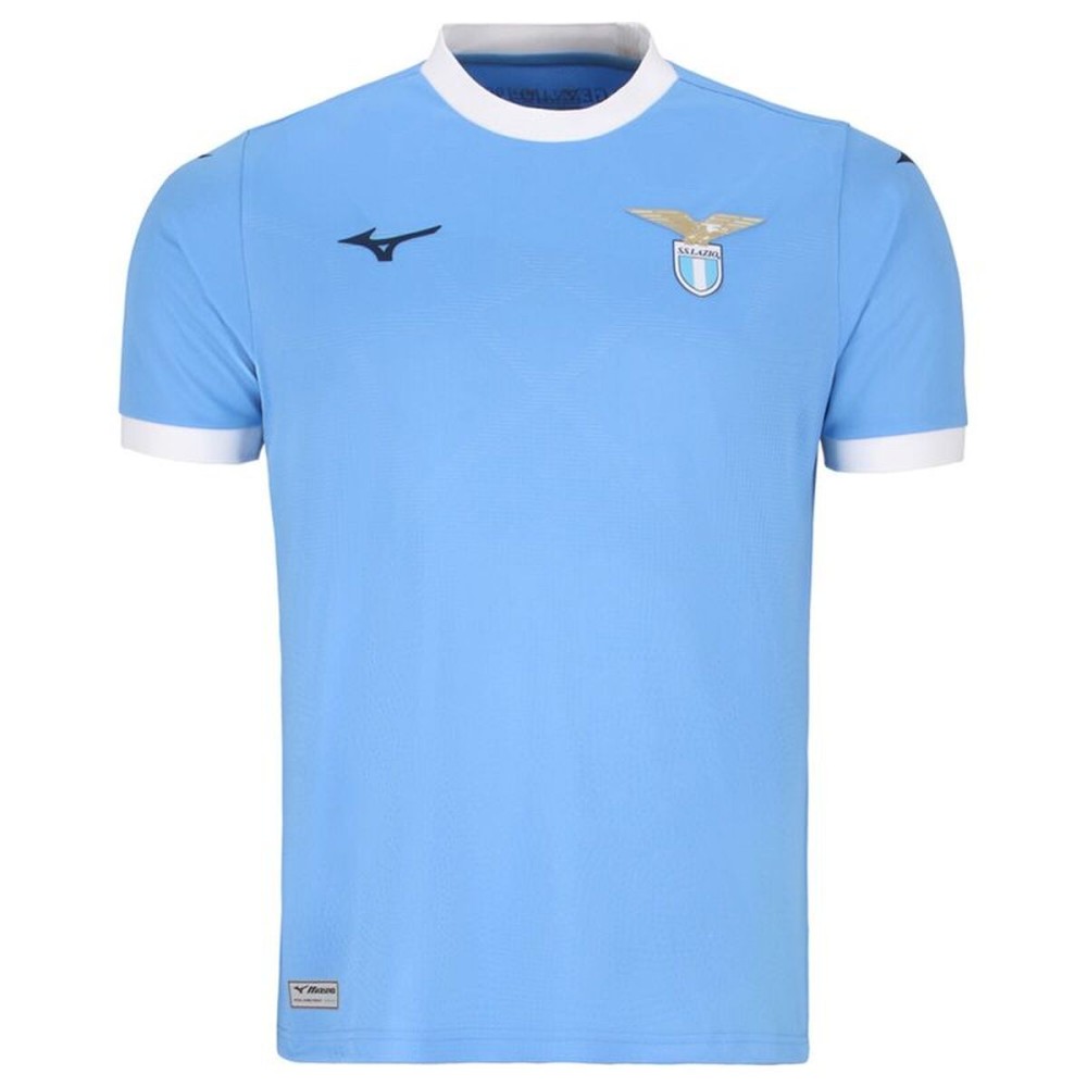Tricou de Fotbal cu Mânecă Scurtă Bărbat Mizuno Lazio Home
