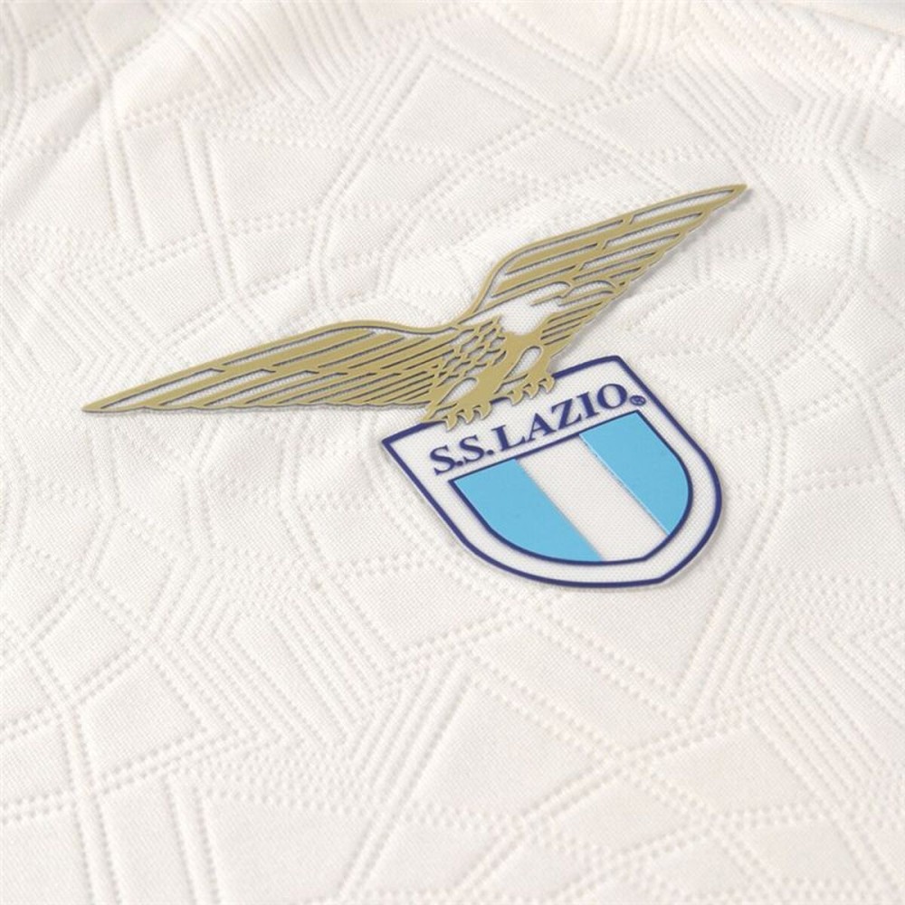 Tricou de Fotbal cu Mânecă Scurtă Bărbat Mizuno Lazio Away Alb