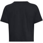 Tricou cu Mânecă Scurtă Femei Under Armour Negru Fitness