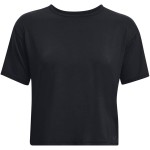 Tricou cu Mânecă Scurtă Femei Under Armour Negru Fitness