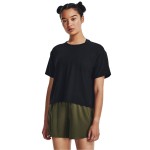 Tricou cu Mânecă Scurtă Femei Under Armour Negru Fitness