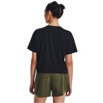 Tricou cu Mânecă Scurtă Femei Under Armour Negru Fitness