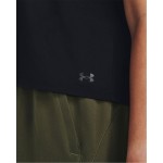 Tricou cu Mânecă Scurtă Femei Under Armour Negru Fitness