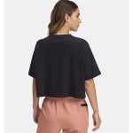 Tricou cu Mânecă Scurtă Femei Under Armour Negru Fitness