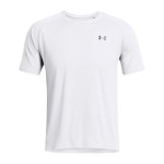 Tricou cu Mânecă Scurtă Bărbați Under Armour Tech Textured Alb