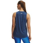 Tricou cu Bretele Damă Under Armour Tech Tank Twist Indigo
