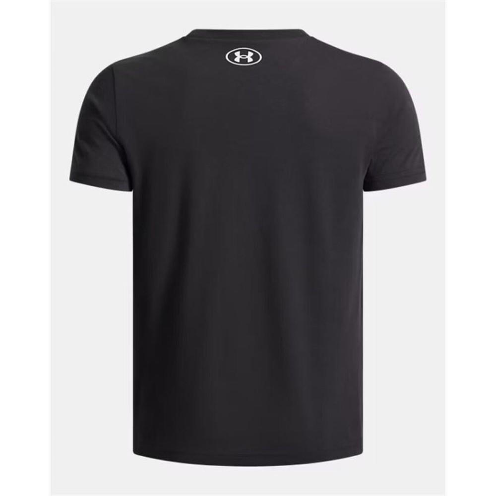 Tricou cu Mânecă Scurtă pentru Copii Under Armour Flame Wm Ss Negru
