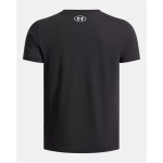 Tricou cu Mânecă Scurtă pentru Copii Under Armour Flame Wm Ss Negru