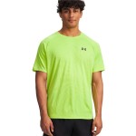 Tricou cu Mânecă Scurtă Bărbați Under Armour Tech Textured Verde lămâie