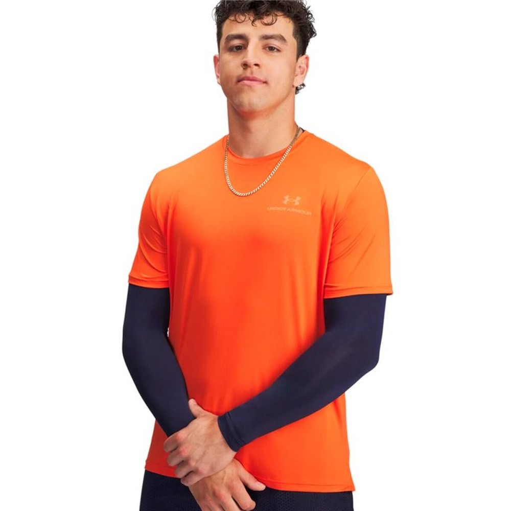 Tricou Sport cu Mânecă Scurtă Under Armour Vanish Energy Ss Portocaliu