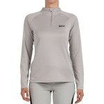 Tricou cu Mânecă Lungă de Damă +8000 Lua Gri deschis