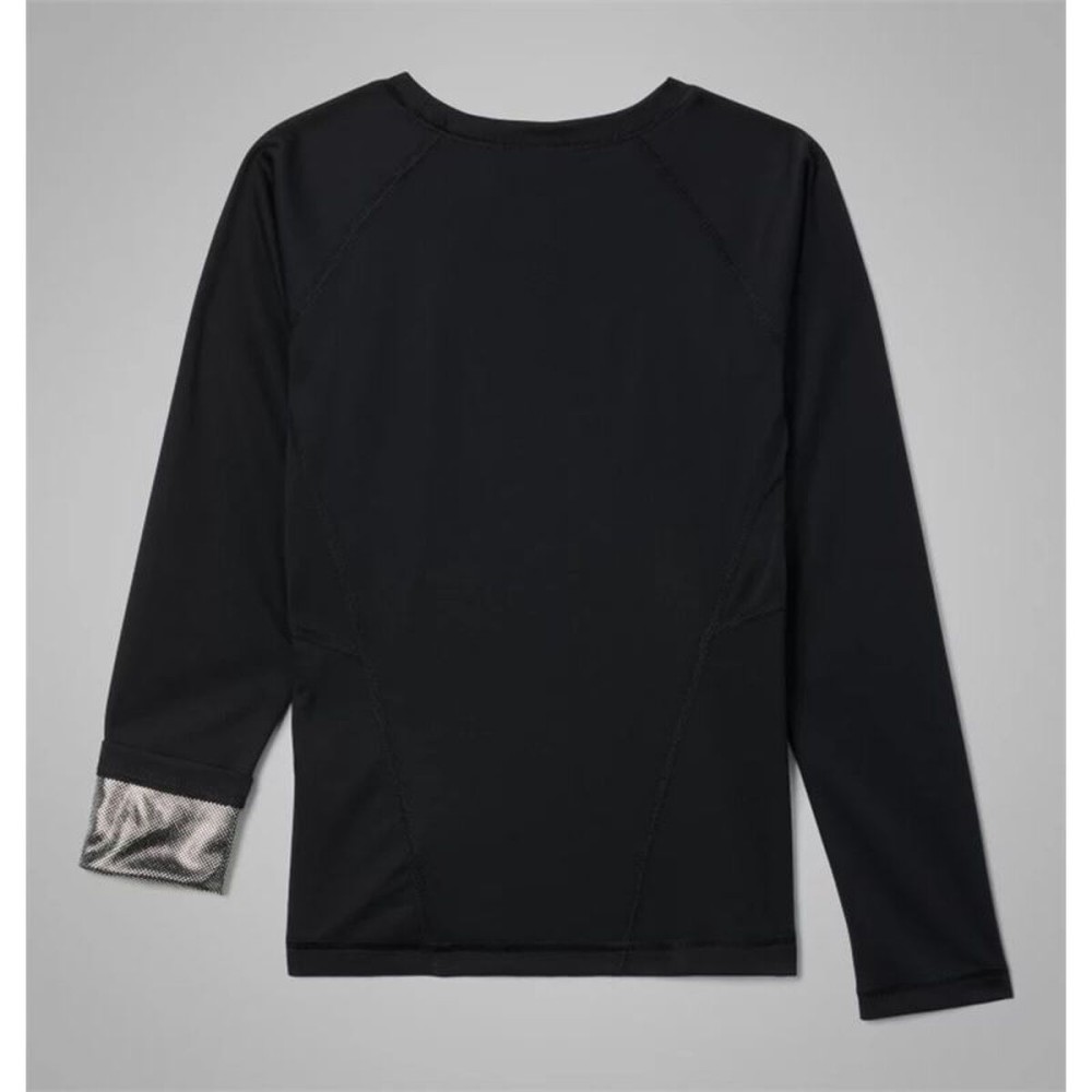 Tricou cu Mânecă Lungă pentru Copii Columbia Midweight Crew 2 Negru