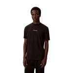 Tricou cu Mânecă Scurtă Bărbați Calvin Klein Negru