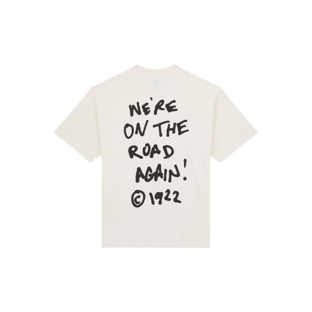 Tricou cu Mânecă Scurtă Bărbați Dickies Sneedville Ss Bej