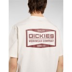 Tricou cu Mânecă Scurtă Bărbați Dickies Bolivar Ss Alb