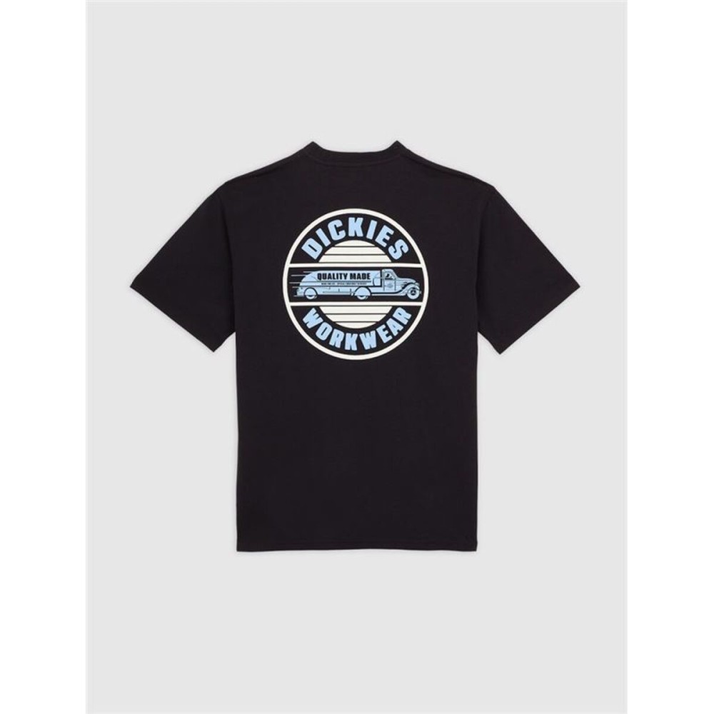 Tricou cu Mânecă Scurtă Bărbați Dickies Circle Negru
