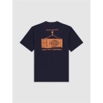 Tricou cu Mânecă Scurtă Bărbați Dickies Apison Ss Bleumarin