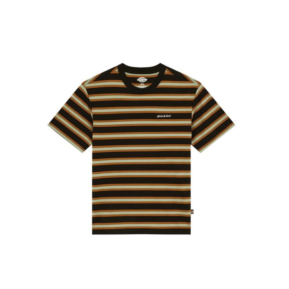 Tricou cu Mânecă Scurtă Bărbați Dickies York Stripe Negru