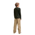 Tricou cu Mânecă Lungă pentru Copii Jack & Jones Jjurban Ls Crew Neck Negru