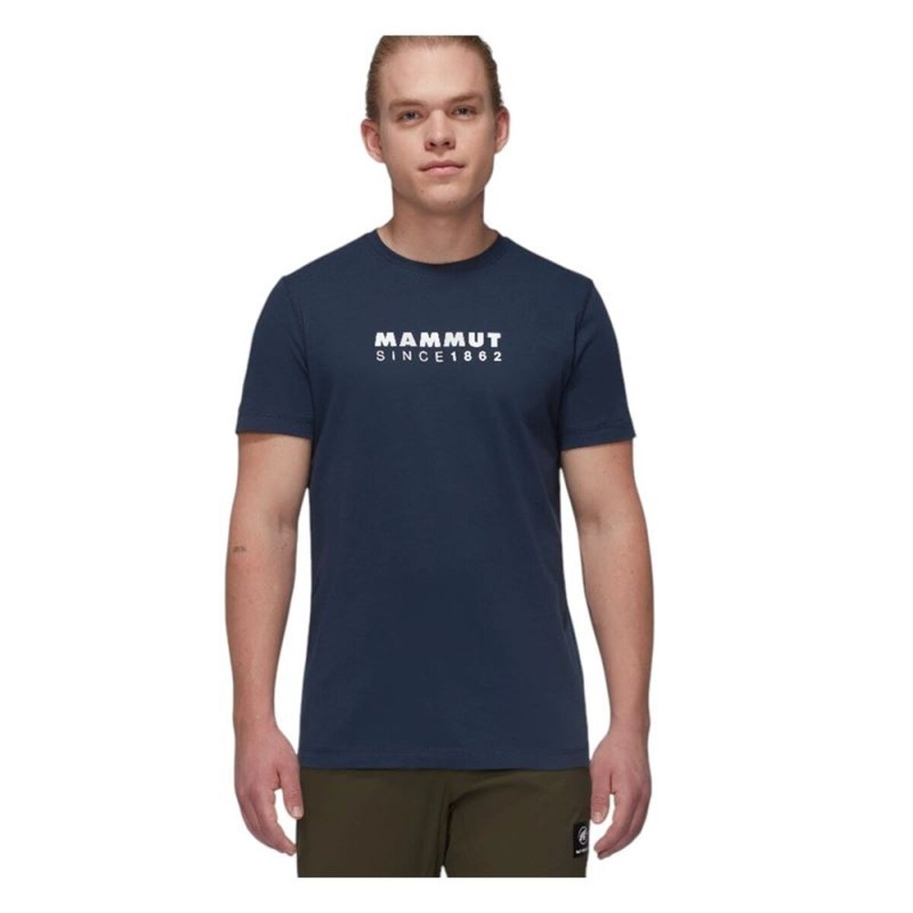 Tricou cu Mânecă Scurtă Bărbați Mammut Core Albastru închis