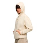 Hanorac cu Glugă Femei Puma Maximal Metallic Bej