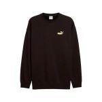 Hanorac fără Glugă Bărbați Puma Maximal Metallic Relaxed Negru