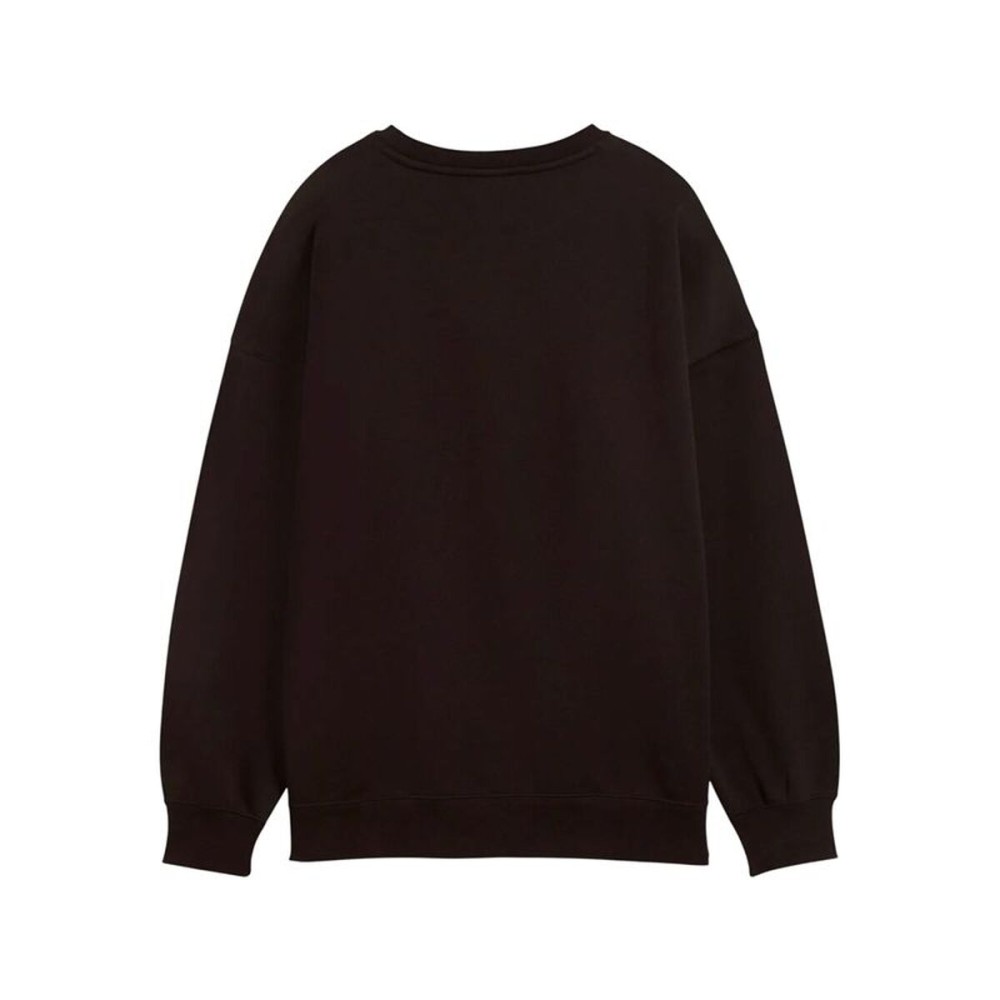 Hanorac fără Glugă Femei Puma Maximal Metallic Oversized Crew FL Negru