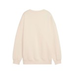 Hanorac fără Glugă Femei Puma Maximal Metallic Bej