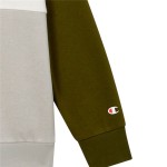 Hanorac fără Glugă Copii Champion Icons Plus Verde Măslină