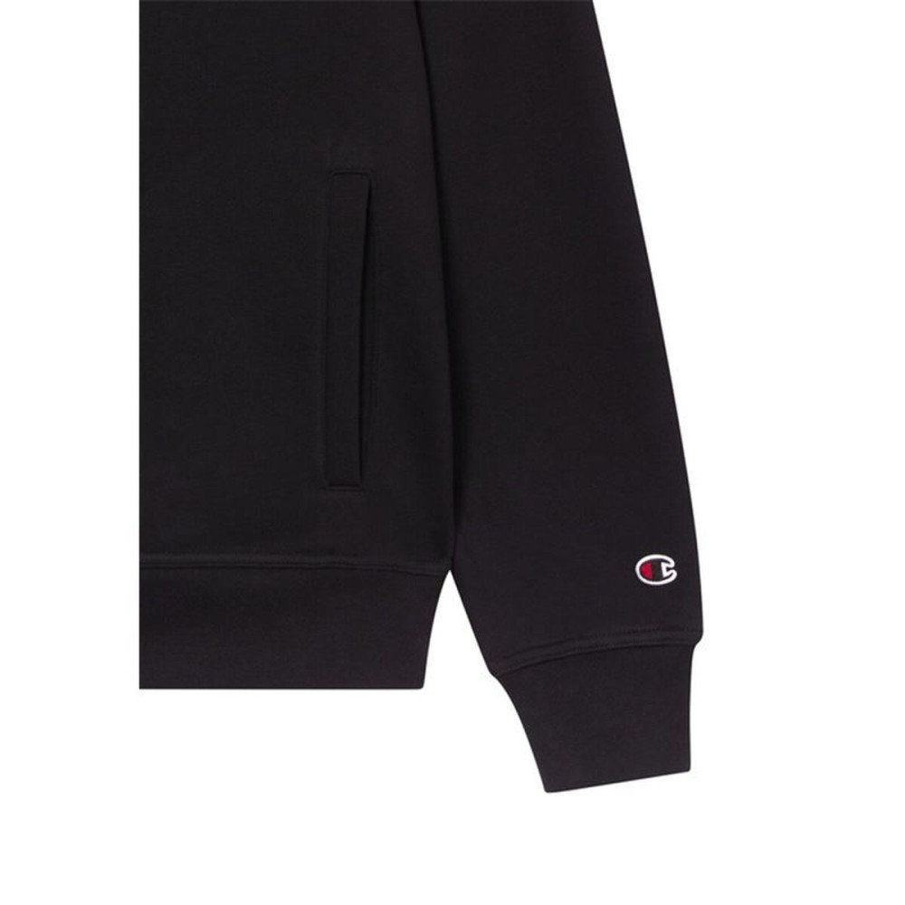 Hanorac fără Glugă Bărbați Champion Icons Tonal Negru