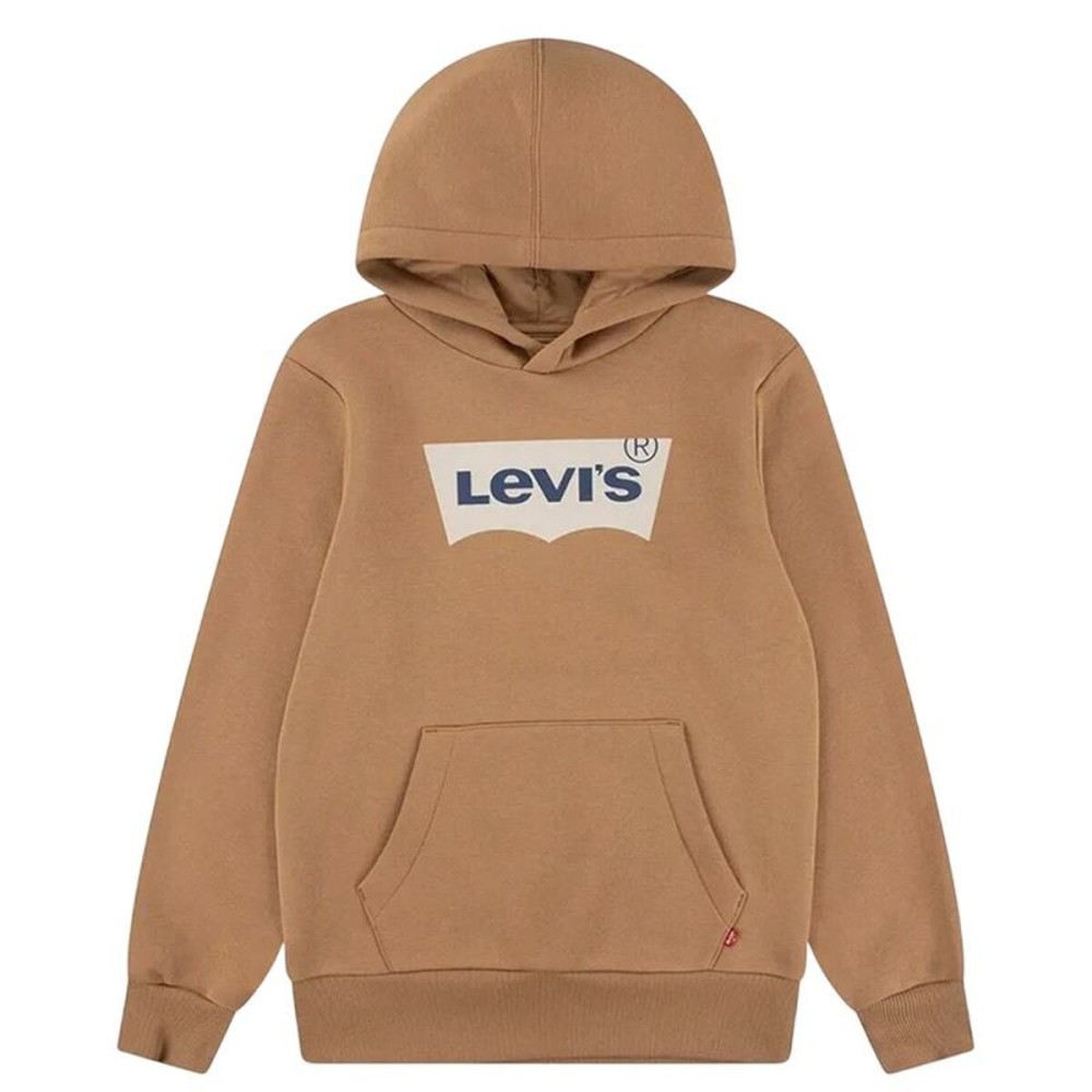Hanorac cu Glugă Copii Levi's Batwing Screenprint Hoodie Maro