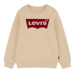 Hanorac fără Glugă Copii Levi's Batwing Crewneck Alb