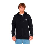 Hanorac cu Glugă Bărbați Rip Curl Horizon Zip Thru Hood Negru