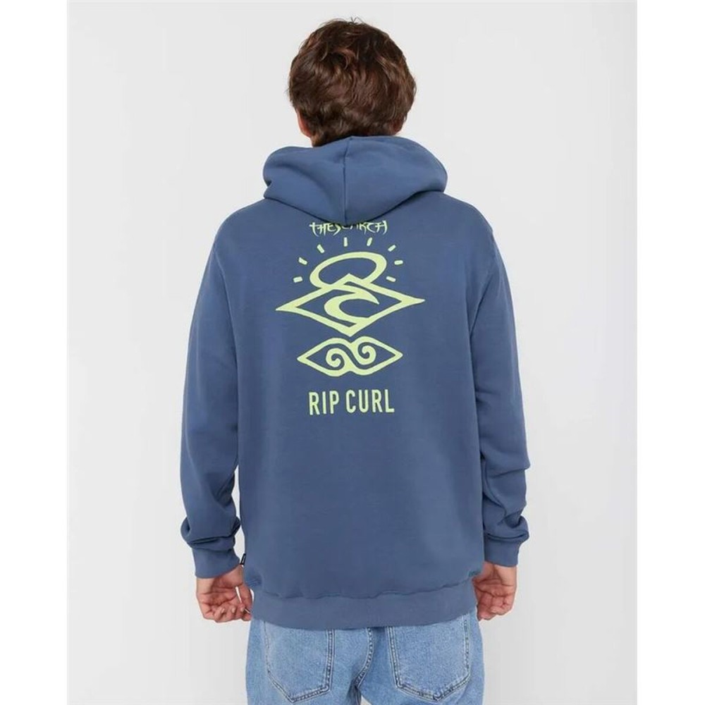 Hanorac cu Glugă Bărbați Rip Curl Search Icon Hood Albastru