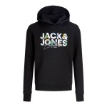 Hanorac cu Glugă Copii Jack & Jones Jjgeplas Negru