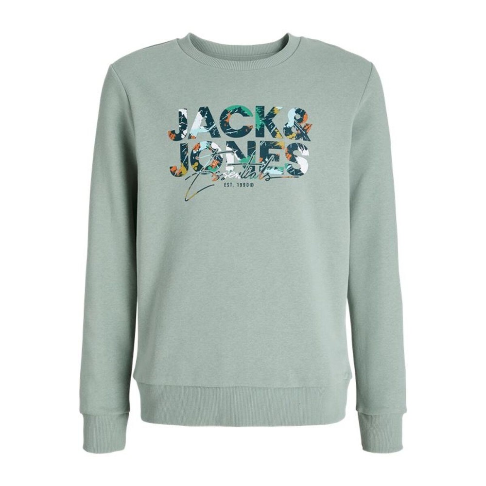 Hanorac fără Glugă Copii Jack & Jones Jjgeplas Crew Neck Albastru
