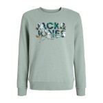 Hanorac fără Glugă Copii Jack & Jones Jjgeplas Crew Neck Albastru
