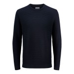 Hanorac fără Glugă Bărbați Jack & Jones Jjotto Knit Crew Neck Sky Bleumarin