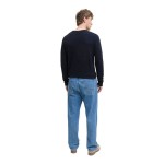Hanorac fără Glugă Bărbați Jack & Jones Jjotto Knit Crew Neck Sky Bleumarin