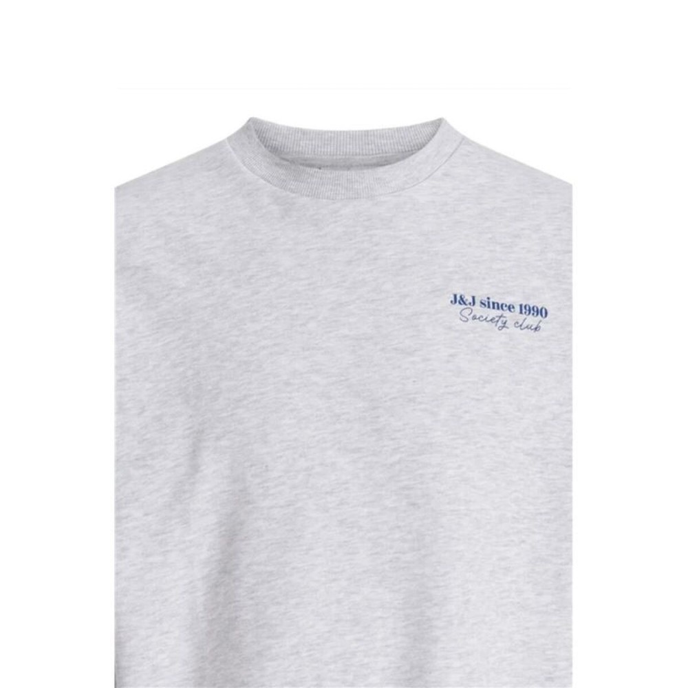 Hanorac fără Glugă Bărbați Jack & Jones Jjninety Crew Neck Alb