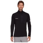 Jachetă Sport de Bărbați Mammut Aenergy Light Ml Half Zip Pull Negru