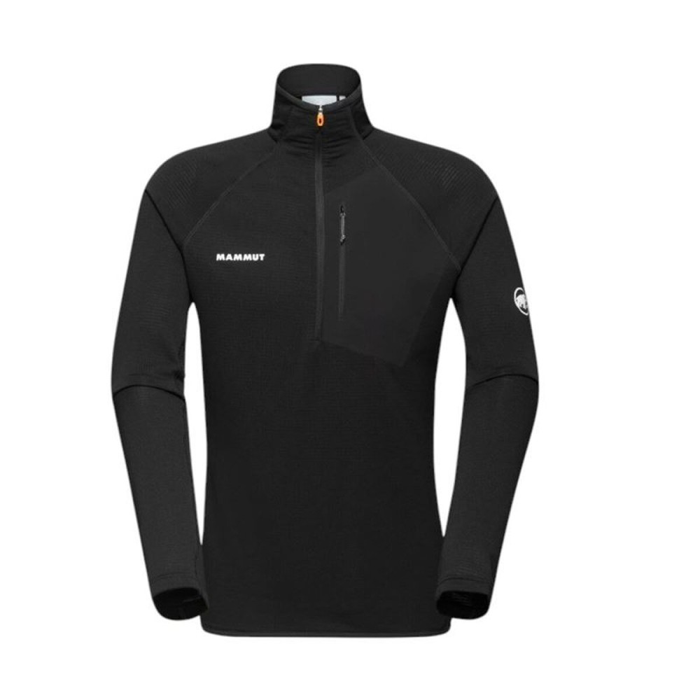 Jachetă Sport de Bărbați Mammut Aenergy Light Ml Half Zip Pull Negru