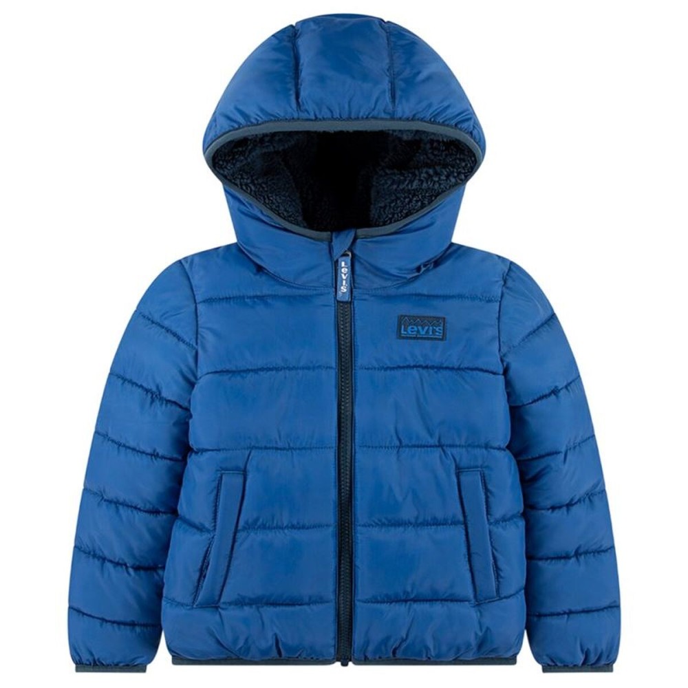 Vestă Levi's Lvb Sherpa Lined Mdwt Puffer Albastru