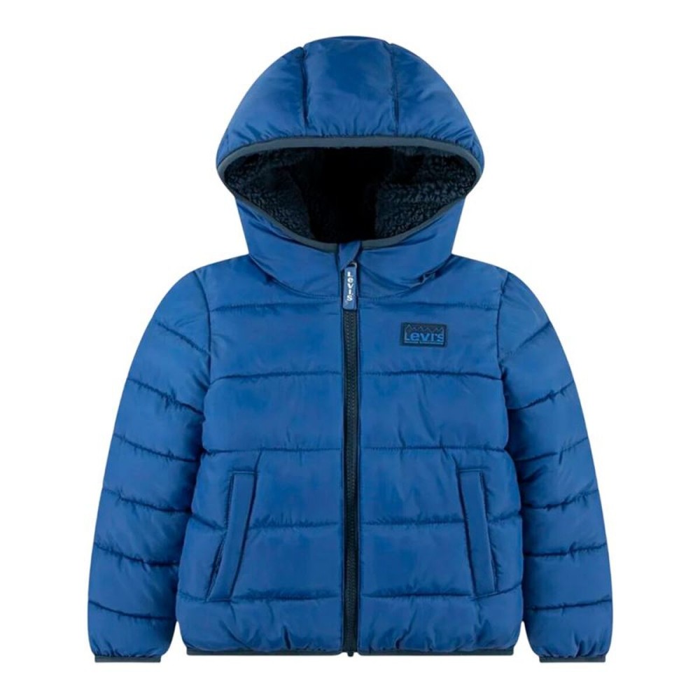 Vestă Levi's Lvb Sherpa Lined Mdwt Puffer Albastru