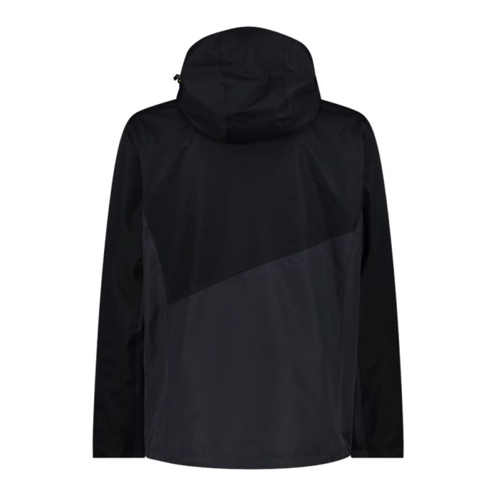 Jachetă Sport de Bărbați Campagnolo Man Zip Detachable Inn Negru