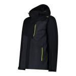 Jachetă Sport de Bărbați Campagnolo Man Zip Detachable Inn Negru