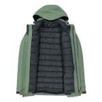 Jachetă Sport de Bărbați Campagnolo Man Zip Detachable Inn Albastru