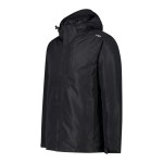 Jachetă Sport de Bărbați Campagnolo Zip Hood Detachable Inn Negru