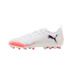 Ghete de Fotbal pentru Copii Puma Future 8 Play Mg Alb